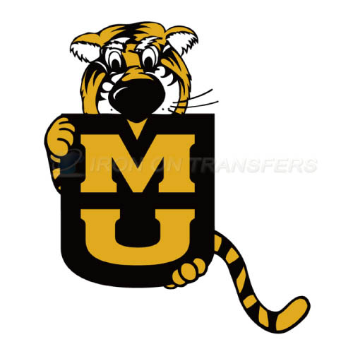 Missouri Tigers Iron-on Stickers (Heat Transfers)NO.5146